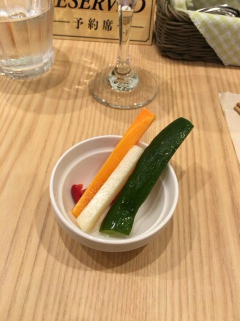 有機野菜のピクルス